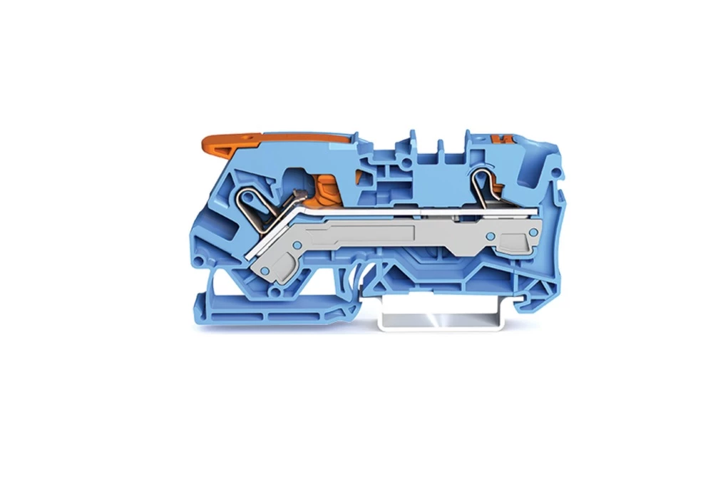 INDUSTRIE - Borne de passage pour 2 conducteurs