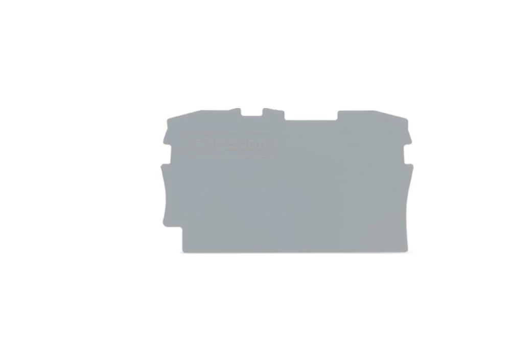 Bornes sur rail TOPJOB® S avec bouton poussoir - Plaque d'extrémité et intermédiaire